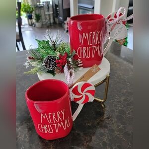 Rae Dunn Christmas Mugs